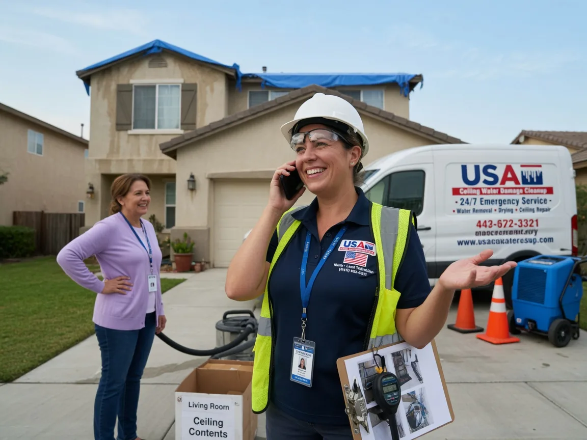 Ceiling Water Damage Restoration Flowery Branch, GA FAQs